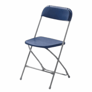 Klappstuhl blau