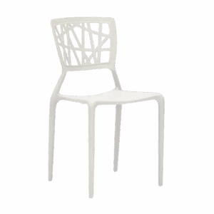 Stapelstuhl Webb Weiß
