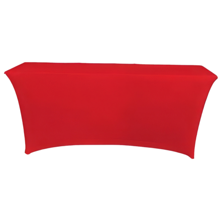 Tischhusse Stretch Rot