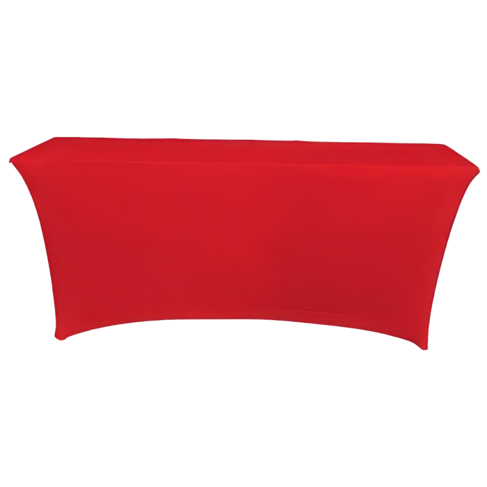 Tischhusse Stretch Rot
