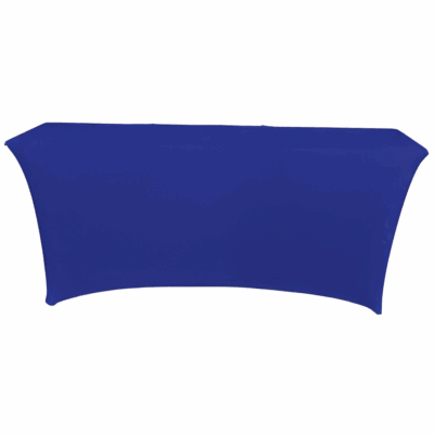 Tischhusse Stretch Blau