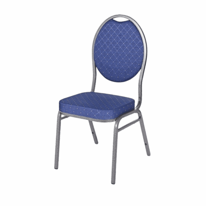 Bankettstuhl Herman Marineblau
