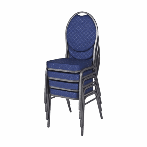 Bankettstuhl Herman Marineblau – Bild 4