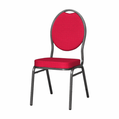 Bankettstuhl Herman Rot
