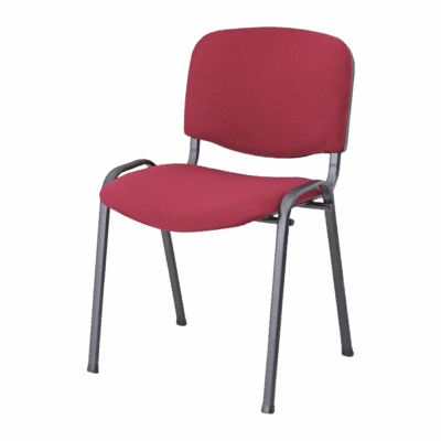 Konferenzstuhl ISO 24HBL-T Burgund