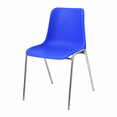Konferenzstuhl MAXI CR Blau