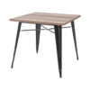 Bistrotisch Paris 80 x 80 cm Tischplatte 28 mm