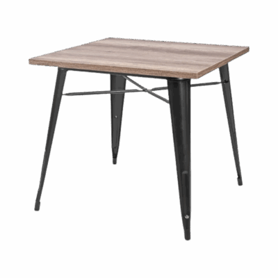 Bistrotisch Paris 80 x 80 cm Tischplatte 28 mm