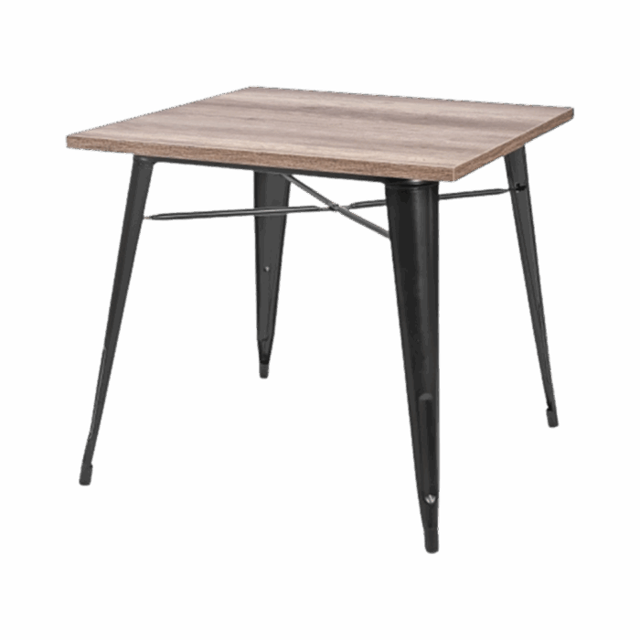 Bistrotisch Paris 80 x 80 cm Tischplatte 28 mm