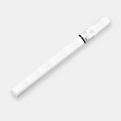 Damast-Tischtuchrolle Pearl White 100 cm x 10 m 25 Stück