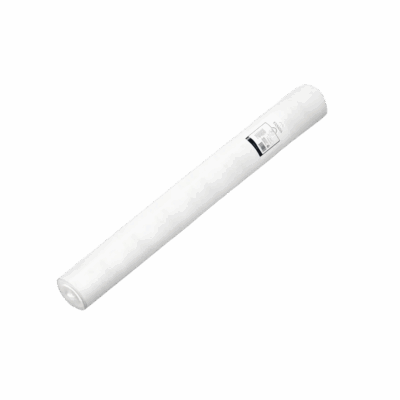 Damast-Tischtuchrolle Pearl White 120 cm x 50 m 6 Stück