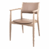 Outdoor-Stapelstuhl Cork Kunststoff Cappuccino/Wüstenbraun
