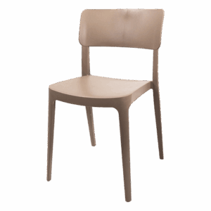 Outdoor-Stapelstuhl Wing Kunststoff Sand/Beige
