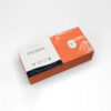 Zelltuchservietten 1/4 Falzung 1500 Stück Exotic Orange 33 x 33 cm, (2-lagig)