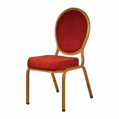Bankettstuhl Sara Rot stapelbar
