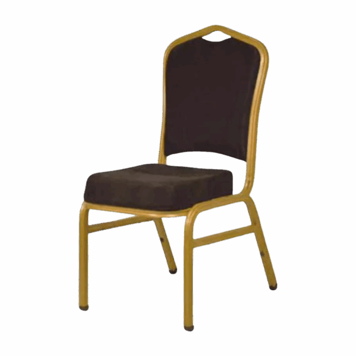 Bankettstuhl Vera Schwarz stapelbar