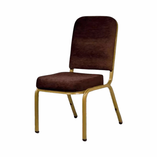 Bankettstuhl Pia Braun stapelbar