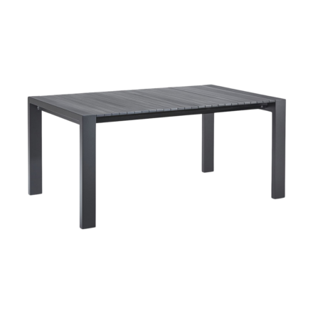 Ausziehtisch Langreo 213/269 x 100 cm Anthrazit/Alu
