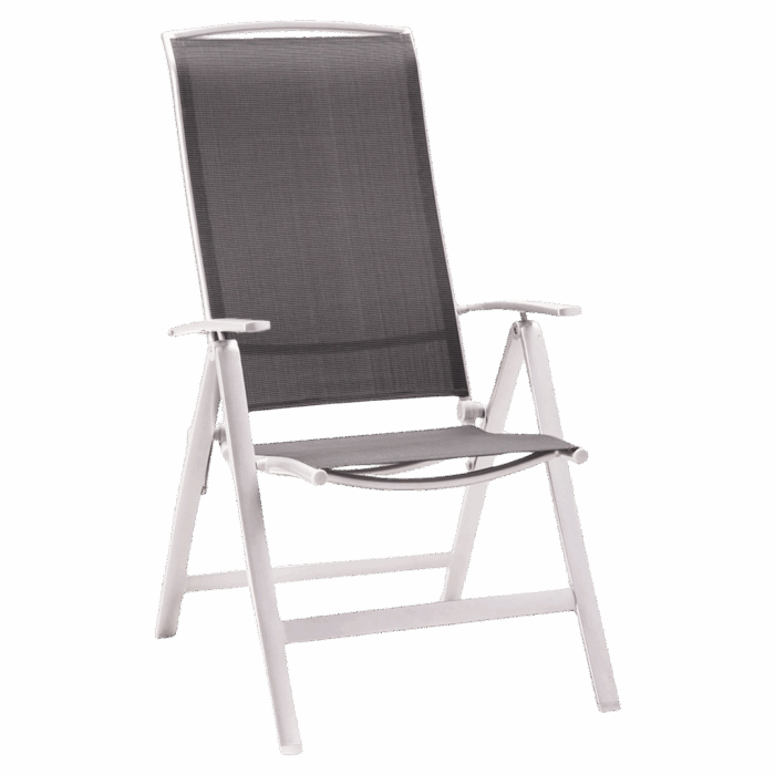 Klappstuhl Palermo Silber