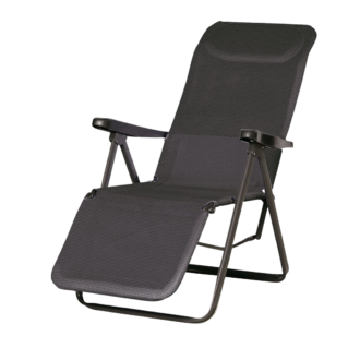 Relaxliege Anthrazit