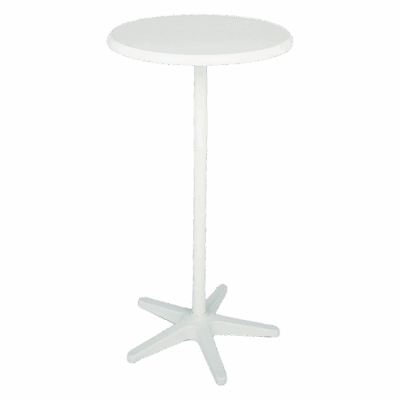 Stehtisch Duo 70 cm Weiß