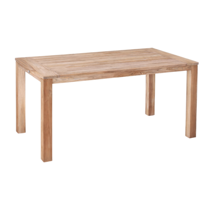 Teak-Tisch Moretti 160 x 90 cm Grey-Wash