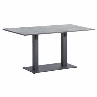 Tisch Cervia 140 x 80 cm Anthrazit/HPL