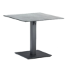 Tisch Cervia 80 x 80 cm Anthrazit/HPL