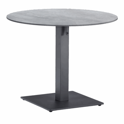 Tisch Cervia 90 cm Ø Anthrazit/HPL