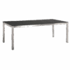Tisch Marbella 210 x 100 cm Edelstahl/Ardesia