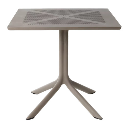 Tisch Ohio 80 x 80 cm Taupe