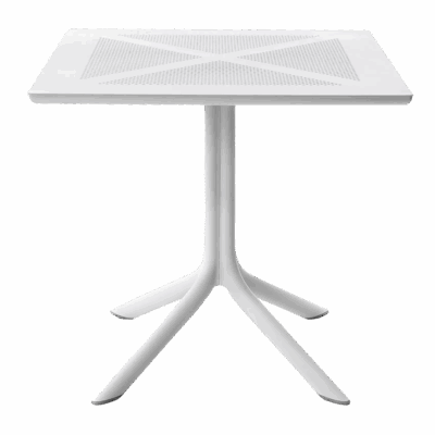 Tisch Ohio 80 x 80 cm Weiß