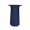 deluxe Stehtischhusse 80 cm blau