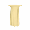 Stehtischhusse 80 cm Creme