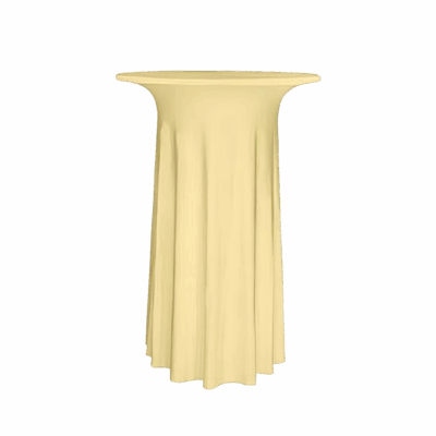 Stehtischhusse Creme