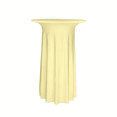 Stehtischhusse ecru