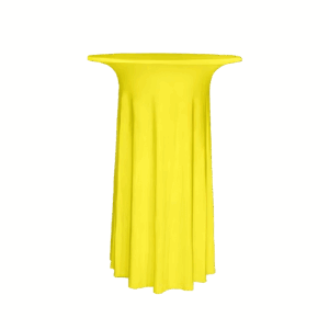 Stehtischhusse Gelb