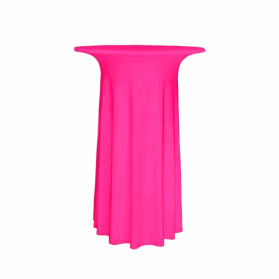 Stehtischhusse Pink
