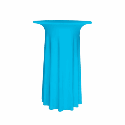 Stehtischhusse Türkis