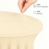 Stehtischhusse creme