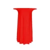 stehtischhusse 80 cm rot