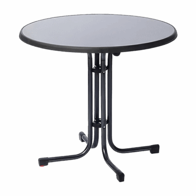 Stehtisch Berlin Low Schwarz (2 Größen)
