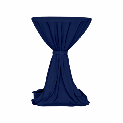 Stehtischdecke Marineblau