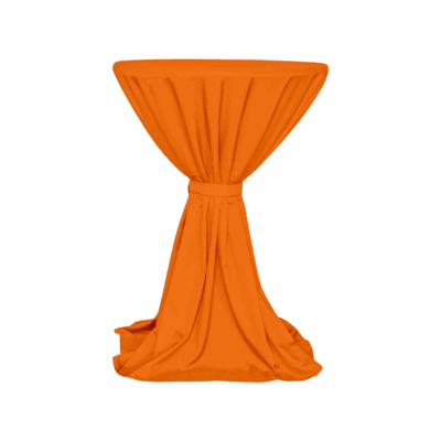 Stehtischdecke Orange