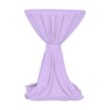 Stehtischdecke Lila