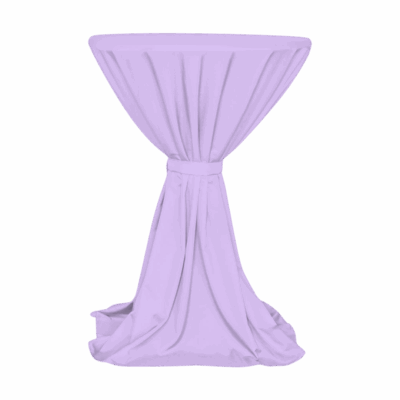 Stehtischdecke Lila