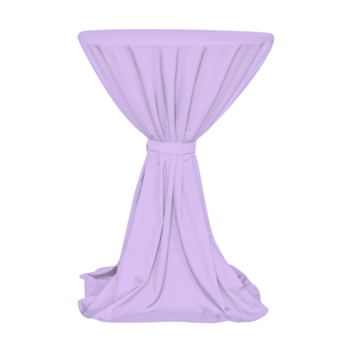 Stehtischdecke Lila
