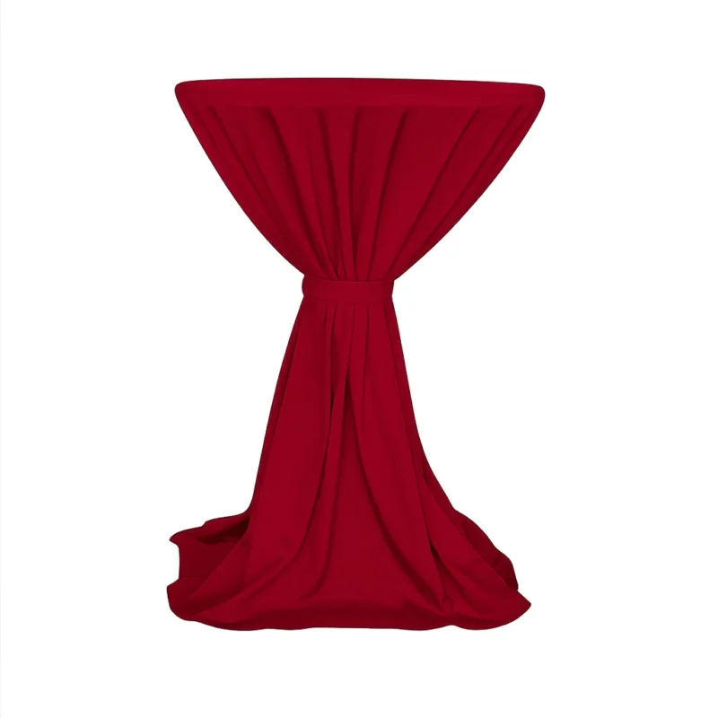 Stehtischdecke Bordeaux