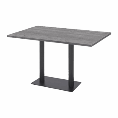 Biergartentisch Oscar Duo 120 x 80 cm Beton Laminat Tischplattendicke: 28 mm