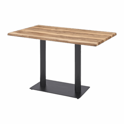 Biergartentisch Oscar Duo 120 x 80 cm Canyon Eiche Laminat Tischplattendicke: 28 mm